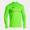 SUDADERA HOMBRE JOMA RECORD III VERDE FLÚOR CD: 104294.0204