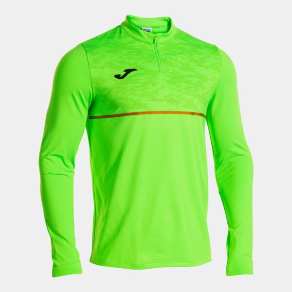 SUDADERA HOMBRE JOMA RECORD III VERDE FLÚOR CD: 104294.0204