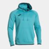 SUDADERA CON CAPUCHA HOMBRE COMBI PREMIUM TURQUESA FLÚOR /DARK NAVY CD: 104495.013
