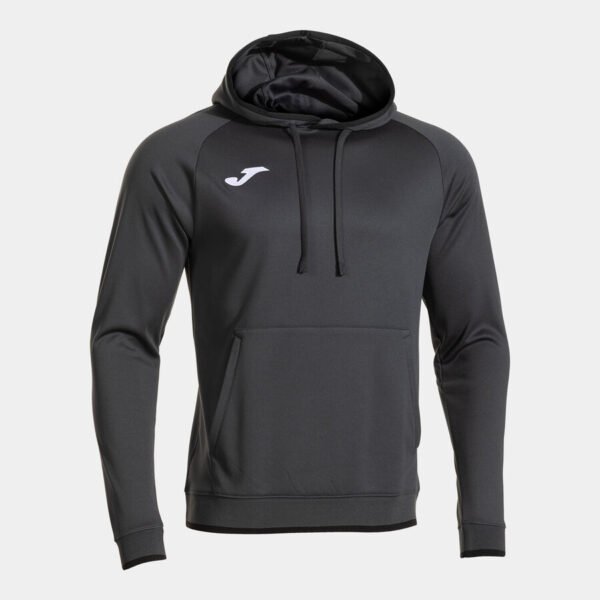 SUDADERA CON CAPUCHA HOMBRE COMBI PREMIUM ANTRACITA/AMARILLO CD: 104495.151