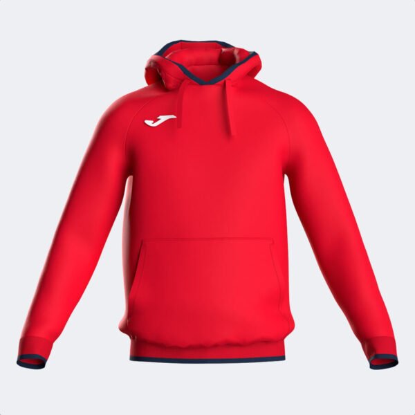 SUDADERA CON CAPUCHA HOMBRE COMBI PREMIUM ROJO / DARK NAVY CD: 104495.603