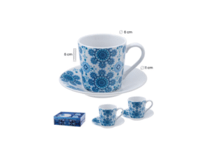SET 2 TAZAS ARABESQUE COD: 0012141