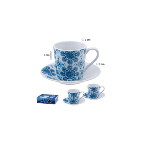 SET 2 TAZAS ARABESQUE COD: 0012141