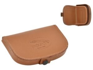 MONEDERO TACÓN PIEL CUERO C/BROCHE Y BILLETERO H:7CM. MOD 41056