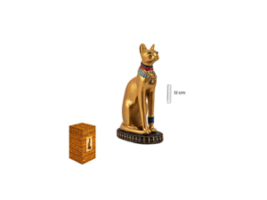 BASTET-GATO EGIPCIO 12 CM DORADO COD: 0023237