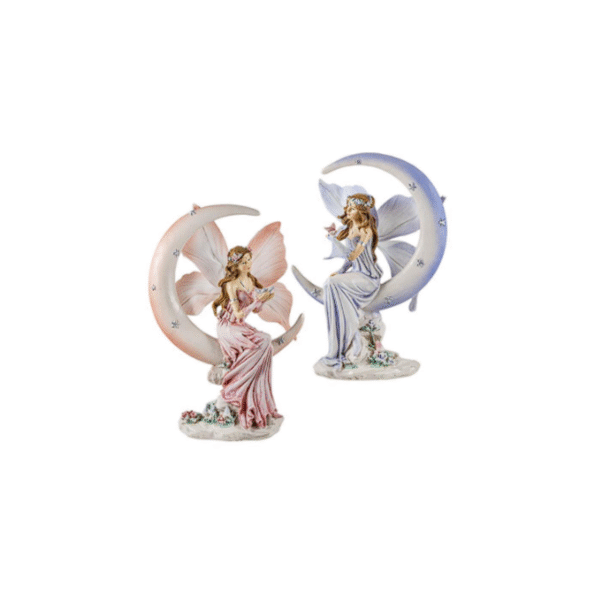 HADA ALAS TELA EN LUNA 24 CM 2 SURTIDO COD: 00231511