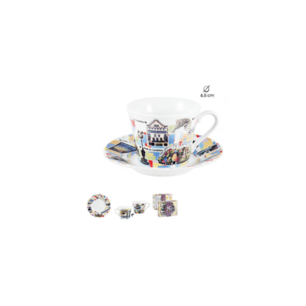 SET 2 TAZAS GRANDES BARCELONA COD: 0005033