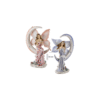 HADA ALAS TELA EN LUNA 24 CM 2 SURTIDO COD: 0023151