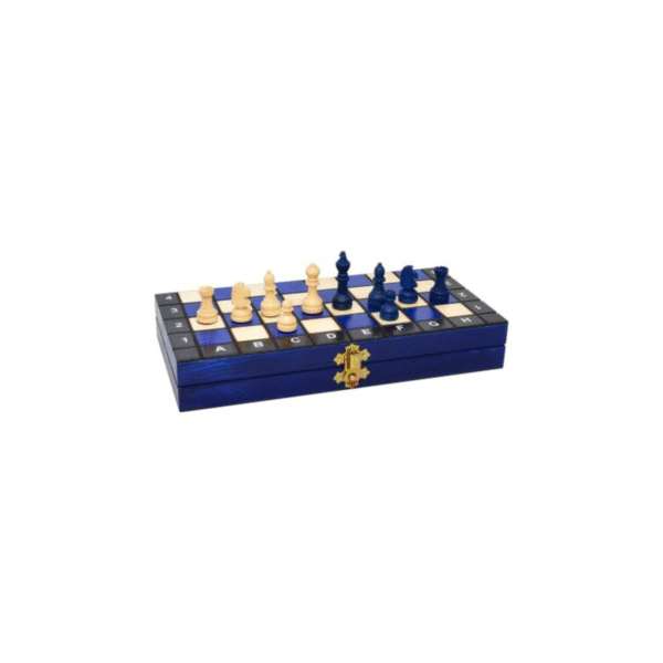 AJEDREZ MADERA SCHOOL AZUL COD: 41109