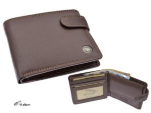 CARTERA AMERICANA GDE CORREA YUKON PIEL CUERO Z321 H:11CM. MOD 42967