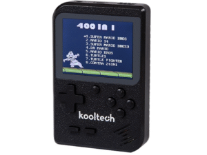 GAME KIDS 400 JUEGOS NEGRO 10x5x14CM