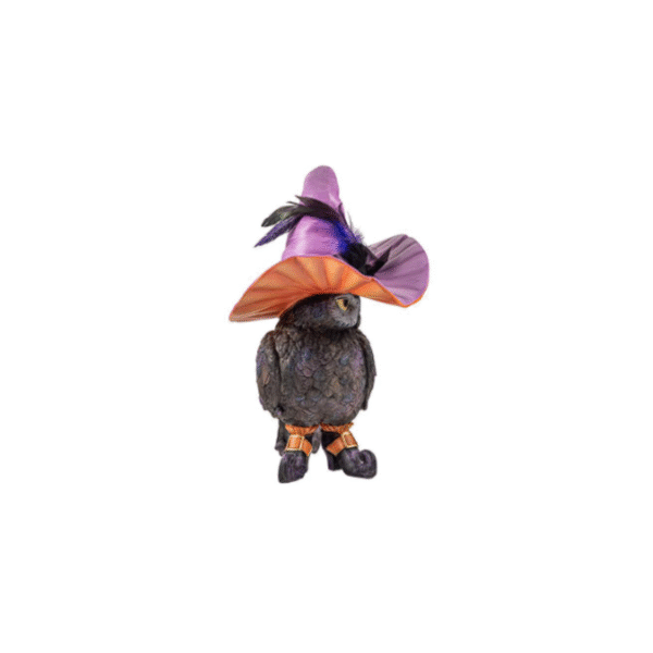 BÚHO SOMBRERO BRUJA 37 CM COD: 00157341