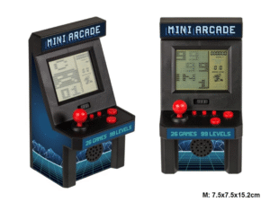 JUEGO MINI ARCADE RETRO OB-002 7,5X7,5X15 CM
