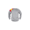 SUDADERA UNISEX NATION GRIS CON IMPRESIÓN DIBUJO UNA PARTE EN TAMAÑO A4 CD: T-782