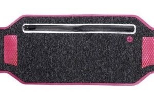 RIÑONERA DE VIAJE MODELO WINDER NEGRO/FUCSIA FLUORESCENTE.  COD: WI18-FU