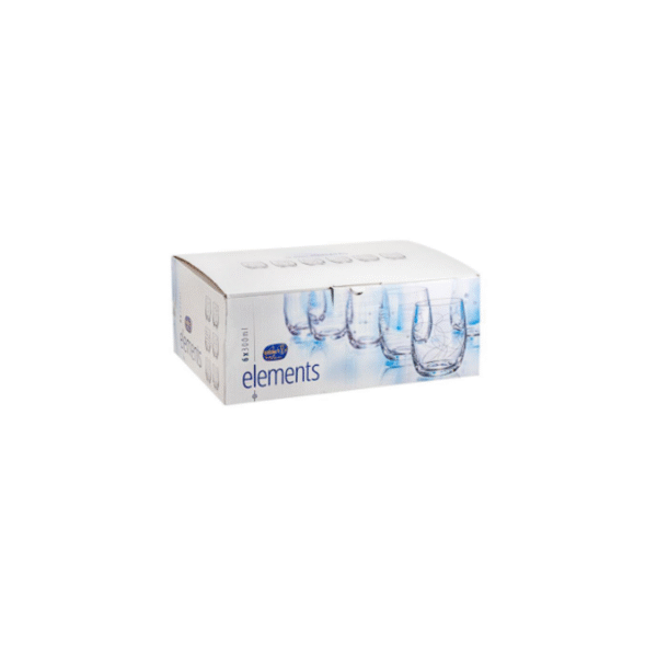 SET 6 VASOS 300 ML TALLA SURTIDO COD: 00123271