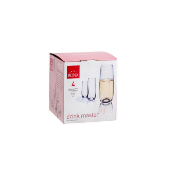 Set 4 vasos Drink Master 230 ml COD: 00125041