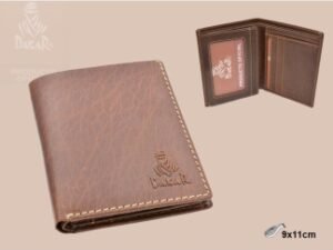 CARTERA CLASICA GDE SAFARI PIEL COÑAC Z076 H:11CM. MOD 42976