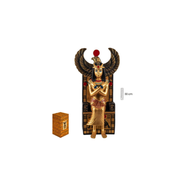 ISIS SENTADA 30 CM DORADA COD: 0023241