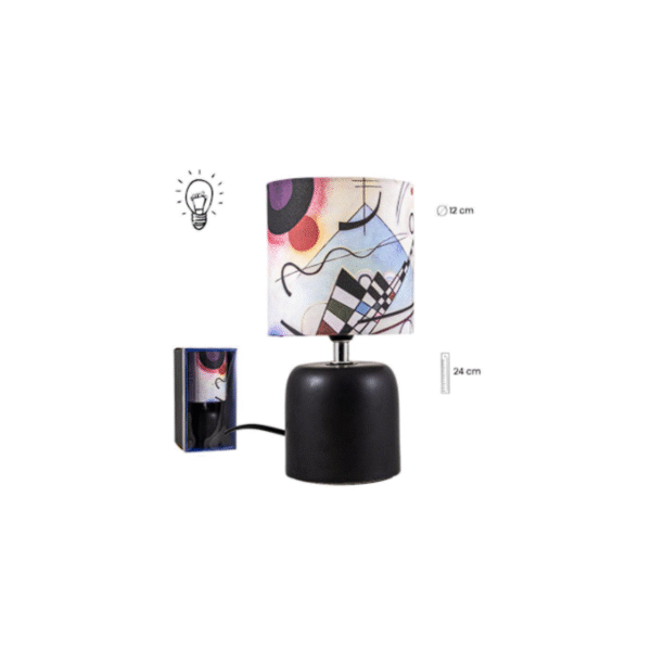 LÁMPARA CERÁMICA KANDINSKI COD: 0024278