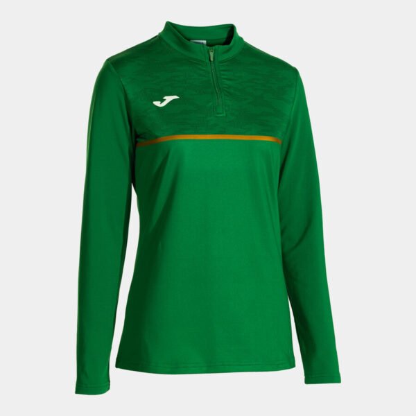 SUDADERA MUJER JOMA RECORD III VERDE CD: 902529.450