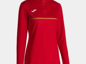 SUDADERA MUJER JOMA RECORD III ROJO CD: 902529.600