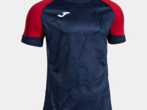 CAMISETA BALONMANO PERFORMANCE MANGAS CORTA DARK NAVY-ROJO CD: 104391.336