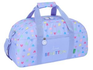 BOLSA DEPORTE BENETTON LILA.  COD:47712551611SFT