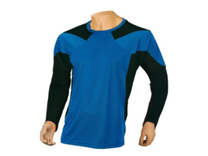 CAMISETA MANGA LARGA TÉCNICA DREAM AZUL IMPRESA POR SUBLIMACIÓN (CON DIBUJO DEL CLIENTE) CD: DR14-AZ
