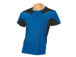 CAMISETA MANGA CORTA TÉCNICA DREAM AZUL IMPRESA POR SUBLIMACIÓN (CON DIBUJO DEL CLIENTE) CD: DR13-AZ