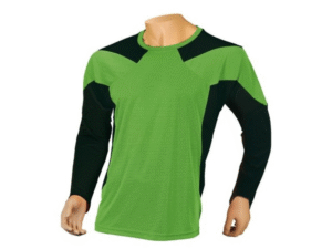 CAMISETA MANGA LARGA TÉCNICA DREAM VERDE IMPRESA POR SUBLIMACIÓN (CON DIBUJO DEL CLIENTE) CD: DR14-VD