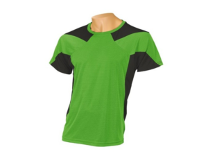 CAMISETA MANGA CORTA TÉCNICA DREAM VERDE IMPRESA POR SUBLIMACIÓN (CON DIBUJO DEL CLIENTE) CD: DR13-VE