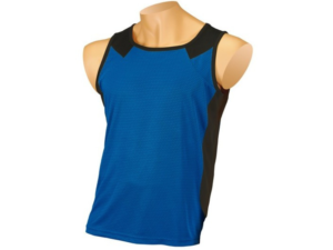 CAMISETA TIRANTAS TÉCNICA DREAM AZUL IMPRESA POR SUBLIMACIÓN (CON DIBUJO DEL CLIENTE) CD: DR15-AZ