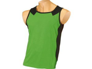 CAMISETA TIRANTAS TÉCNICA DREAM VERDE IMPRESA POR SUBLIMACIÓN (CON DIBUJO DEL CLIENTE) CD: DR15-VE