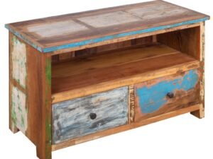 MUEBLE TV DE MADERA.  COD: 34299