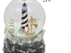 BURBUJA_BOLA MUSICAL-41116 FARO C/BARCOS GIRAT. COD: 00916
