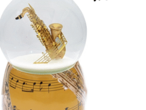 BURBUJA_BOLA MUSICAL-42685 SAXO INT.GIRAT. 100MM H COD: 00947