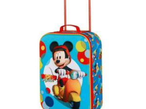 MALETA DE VIAJE TIPO TROLLEY 3D MODELO DISNEY MICKEY CD: 0408805KRM