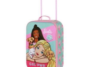 MALETA DE VIAJE TIPO TROLLEY 3D MODELO MATTEL BARBIE  II CD: 0408811KRM