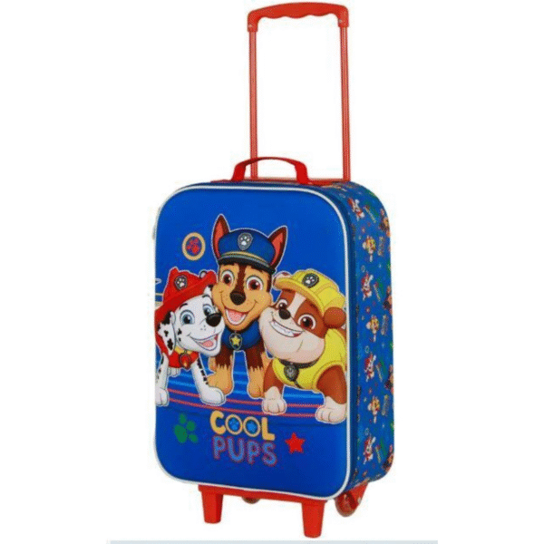 MALETA DE VIAJE TIPO TROLLEY 3D MODELO PAW PATROL CD: 0408808KRM