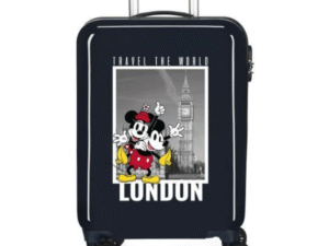 MALETA DE VIAJE TIPO TROLLEY MODELO DISNEY MICKEY NEGRO CD: 23340027110005-MIC