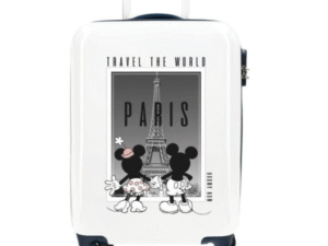 MALETA DE VIAJE TIPO TROLLEY MODELO DISNEY MINNIE VERDE CD: 23340027110003-MIC