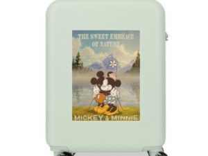MALETA DE VIAJE TIPO TROLLEY MODELO DISNEY MINNIE VERDE CD 23340031110002-MIC