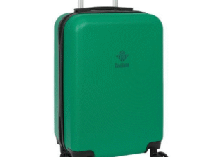 MALETA DE VIAJE TIPO TROLLEY NORMAL MODELO PREMIUM REAL BETIS BALONPIE NEGRA CD: 47642318851SFT