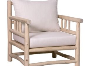 SILLÓN BLANCO DISEÑO VERANIEGO.  COD: 343681