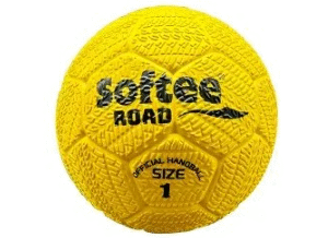 BALON DE BALONMANO CAUCHO ROAD SOFTEE AMARILLO CD: A002372