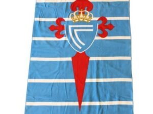 TOALLA DE PLAYA MODELO FUTBOL CELTA DE VIGO. EN FIBRA. COLOR AZUL. TAMAÑO 90x180. COD:  79TOACEL