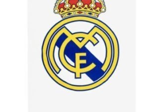 TOALLA DE PLAYA MODELO FUTBOL REAL MADRID ESCUDO R. MADRID. EN MICROFIBRA.  COLOR WHITE. TAMAÑO 70x140. COD:  422200010482-CRD