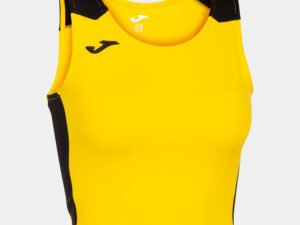 TOP MUJER JOMA RECORD II AMARILLO/NEGRO CD: 901397.901