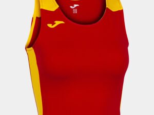 TOP MUJER JOMA RECORD II ROJO/AMARILLO CD: 901397.609